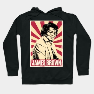 Retro Vintage James Brown Legends 80s Hoodie